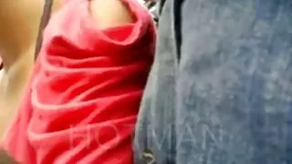 Munca fundul dansatoare. A luat penisul femei țâțoase negru al unui negru.